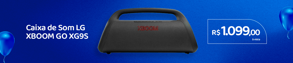 Ofertas de aniversario - Caixa de Som LG XBOOM GO