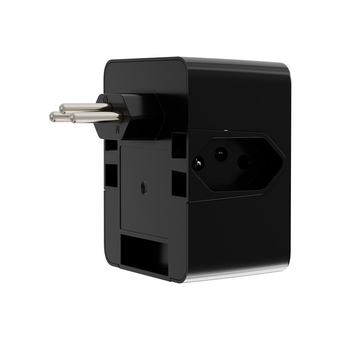 Protetor Elétrico iClamper Energia 3 Tomadas 2P+T 10A Preto