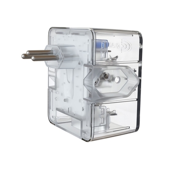 Protetor Elétrico iClamper Energia 3 Tomadas 2P+T 10A Transparente