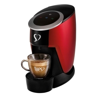 Cafeteira Espresso Multibebidas Três Corações Touch 220V Vermelha